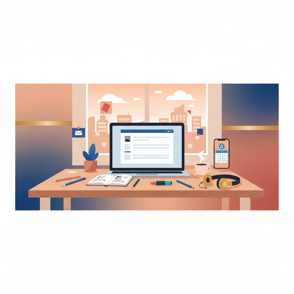Imagen destacada del artículo "Cómo compatibilizar el estudio de la PAES con tu vida personal". Temas: como estudiar para la paes, equilibrio estudio vida personal, organizar tiempo para la paes. Blog fuaspostulaciones.cl sobre FUAS, becas y admisión universitaria en Chile.