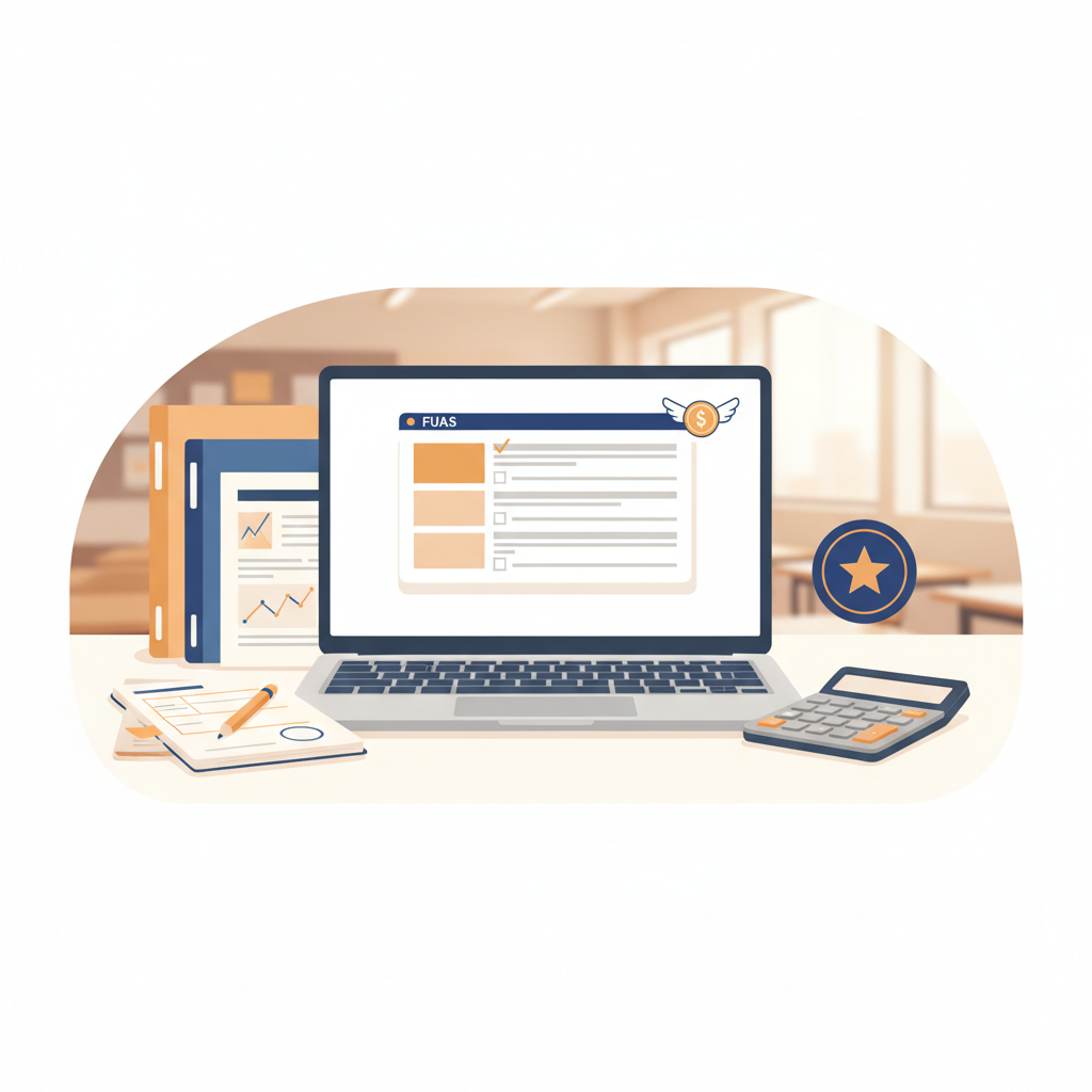 Imagen destacada del artículo "Qué becas universitarias en Chile cubren el arancel completo". Temas: becas arancel completo chile, fuas becas totales, beneficios estudiantiles chile. Blog fuaspostulaciones.cl sobre FUAS, becas y admisión universitaria en Chile.