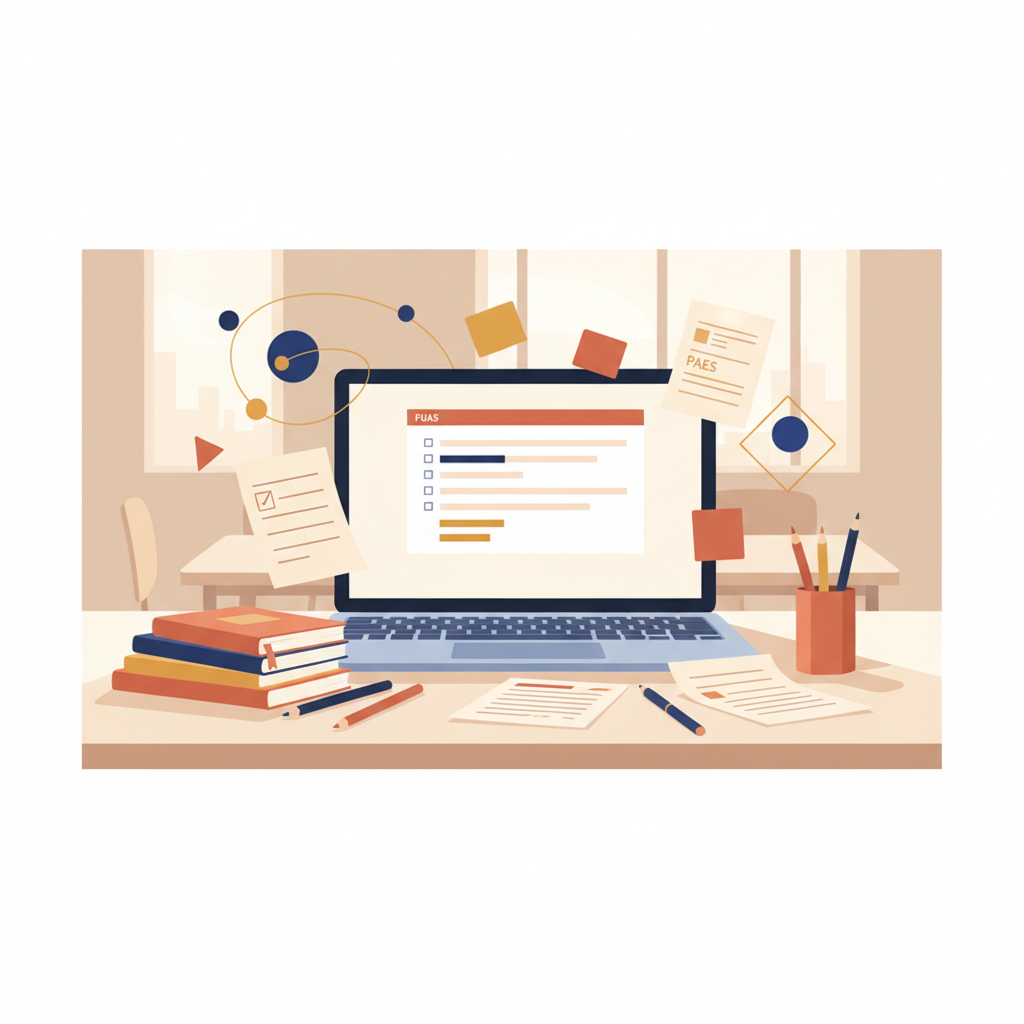 Imagen destacada del artículo "Qué es el ICT y su importancia para el puntaje final de la PAES". Temas: ICT, PAES, puntaje PAES. Blog fuaspostulaciones.cl sobre FUAS, becas y admisión universitaria en Chile.